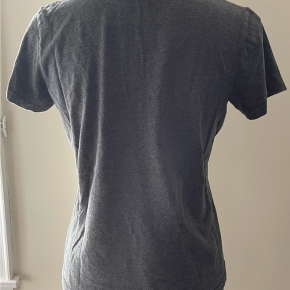 Polo Ralph Lauren Grey ac-Neck T-Shirt Size Large - Picture 3 of 10